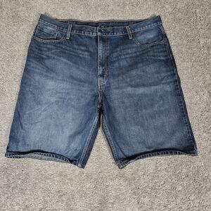 Levis 569 Denim Shorts Men's 44 (Tag 46) Blue Jorts Relaxed Casual Skater